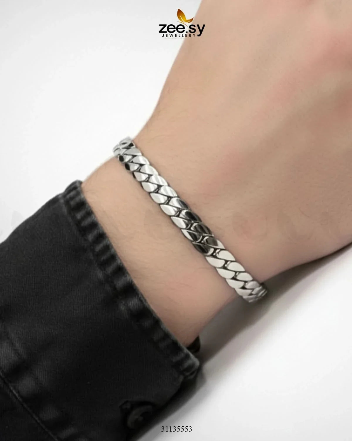 Moon Medium Lace Bracelet for Men - Zeesy Jewellery