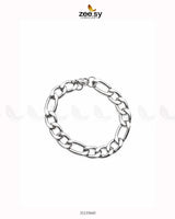 Nova Medium Cheeky Bracelet for Men Silver - Zeesy Jewellery