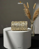 Bella Ferozah Leaf Clutch Bag - Zeesy Jewellery