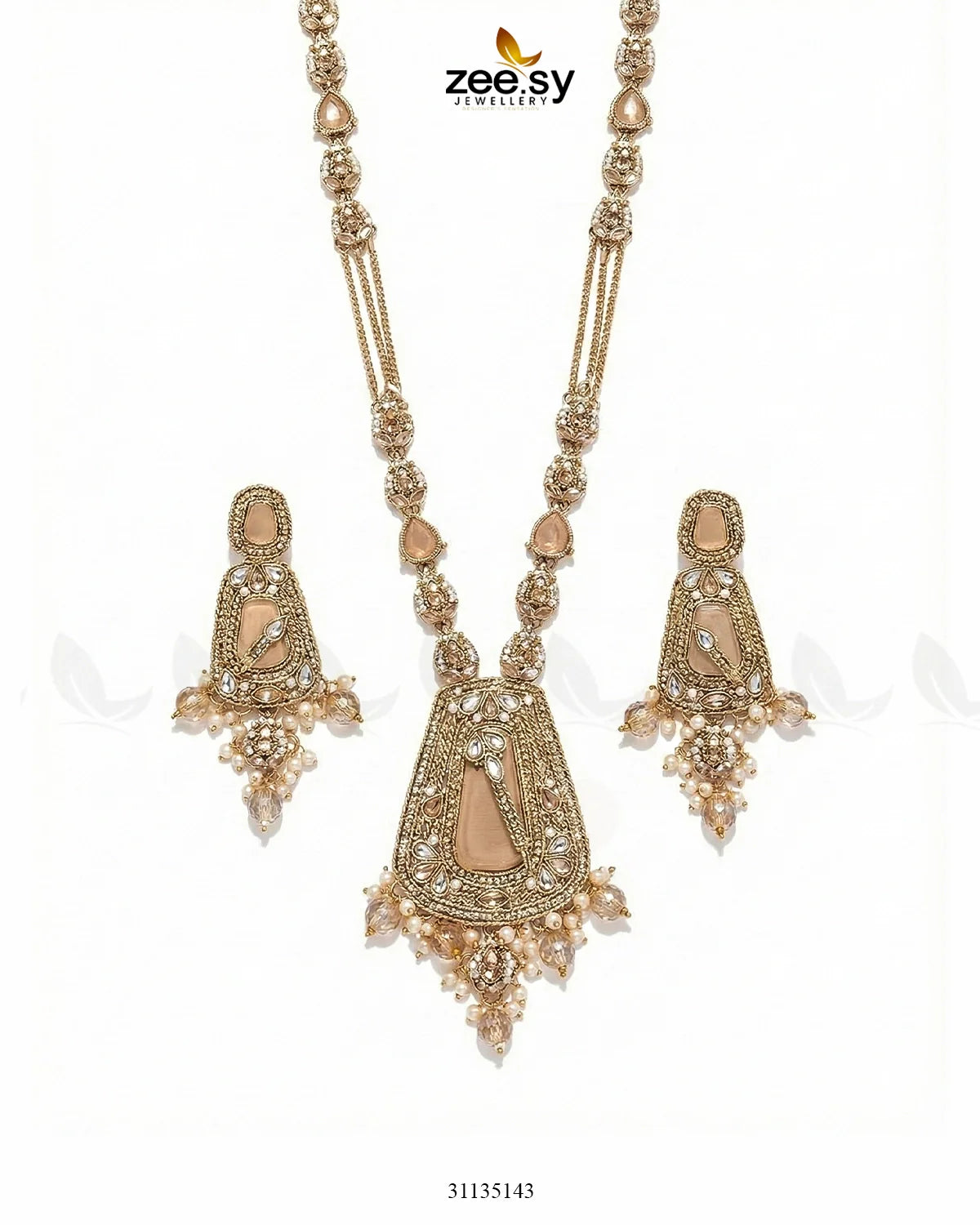 Egyptian Faux Pearl Malla Set