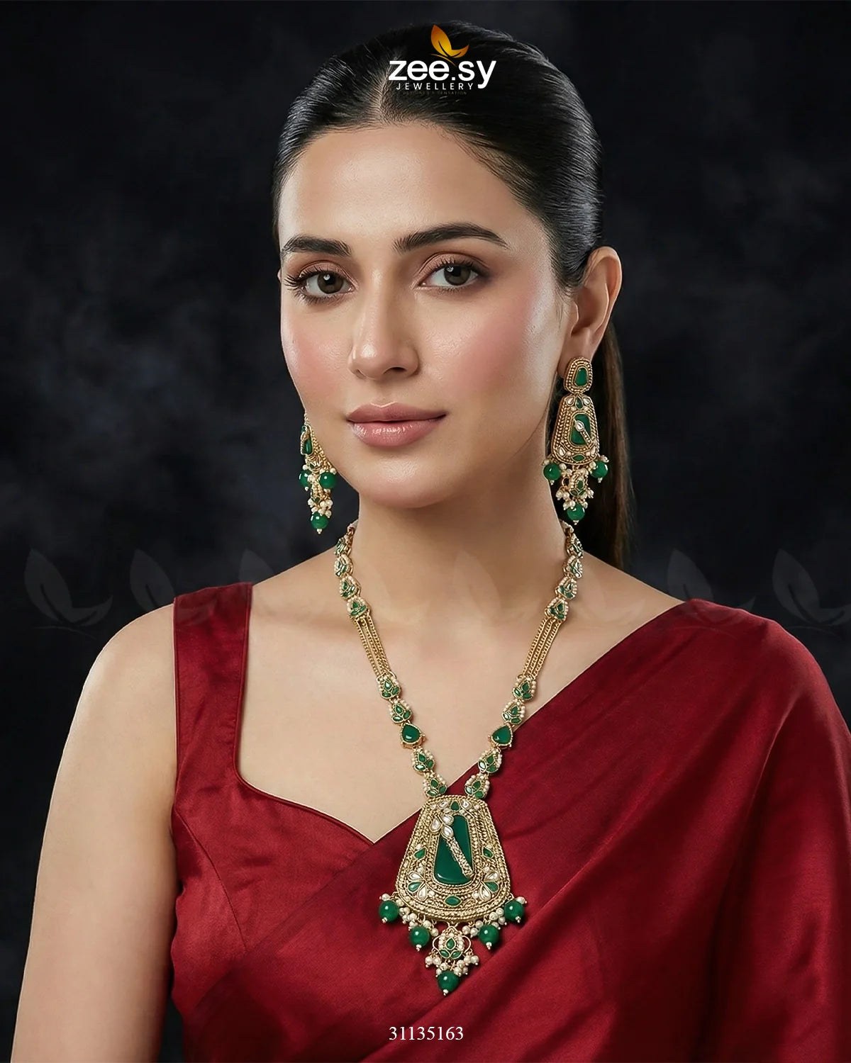 Egyptian Faux Pearl Malla Set