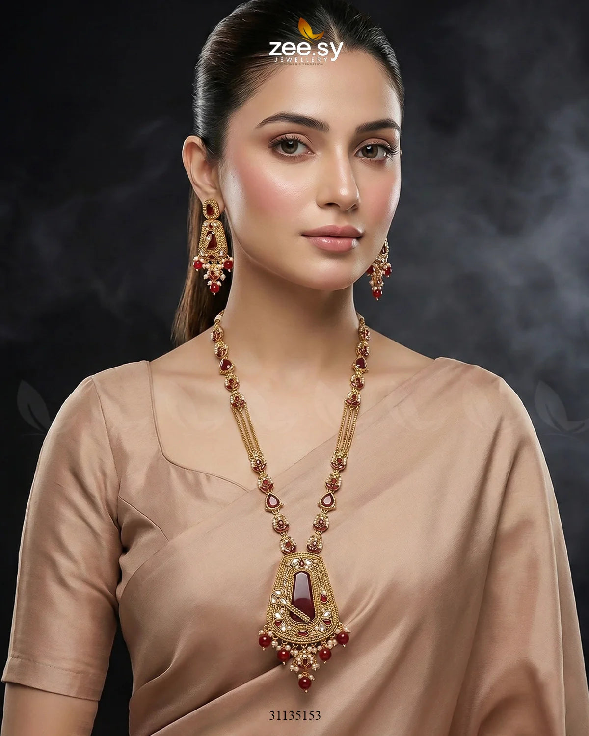 Egyptian Faux Pearl Malla Set