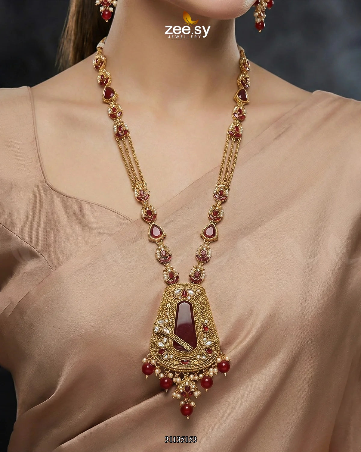 Egyptian Faux Pearl Malla Set