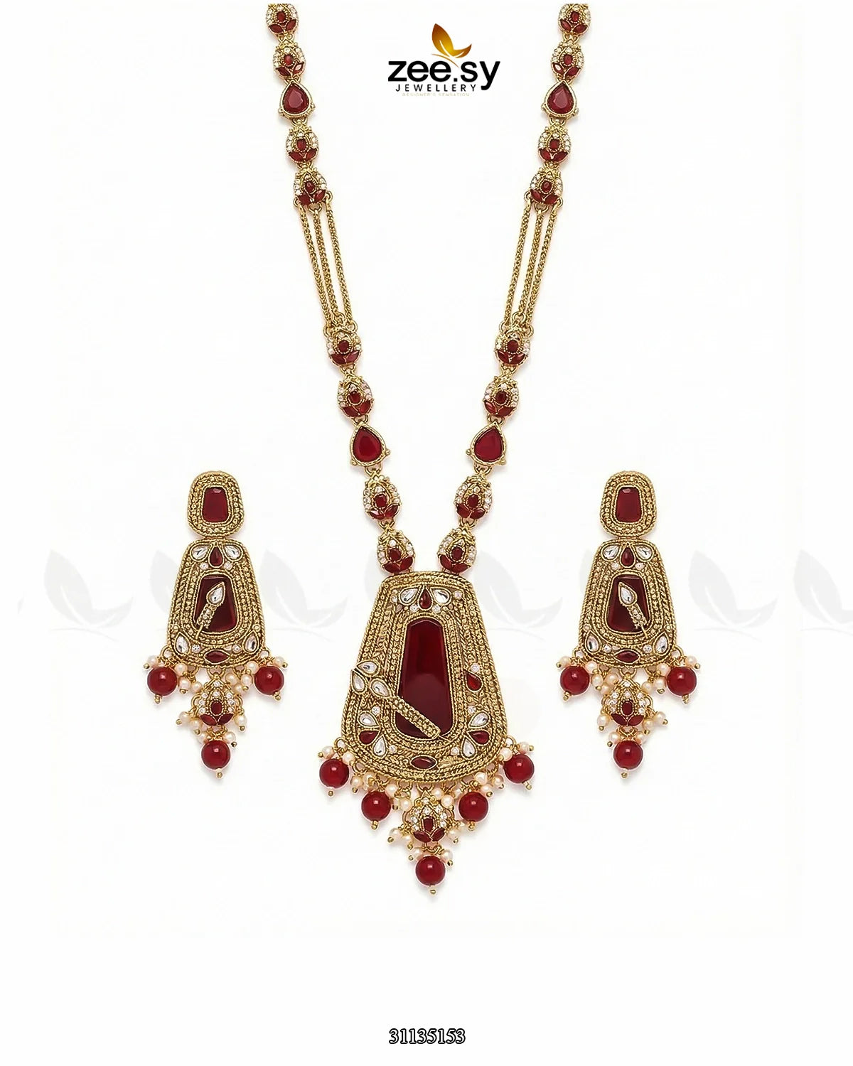 Egyptian Faux Pearl Malla Set