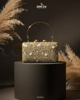 Elegant Ruby Crystal Clutch Bag - Zeesy Jewellery