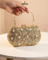 Emerald Baroque Pearl Clutch Bag - Zeesy Jewellery