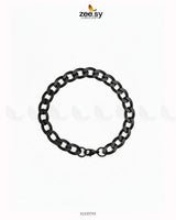 Empress Small Chain Bracelet for Men Black - Zeesy Jewellery