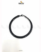 Moon Medium Lace Bracelet for Men Black - Zeesy Jewellery