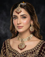 Mehar Pearl Kundan Choker Set