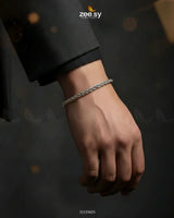 Midnight Bold Braided Bracelet for Men - Zeesy Jewellery