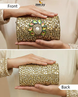 Moon Center Baroque Clutch Bag - Zeesy Jewellery
