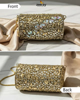 Rich Leaf Vine Clutch Bag - Zeesy Jewellery
