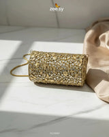 Rich Leaf Vine Clutch Bag - Zeesy Jewellery