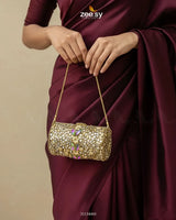 Royal Heritage Floral Clutch Bag - Zeesy Jewellery