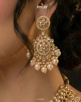 Royal Heritage Kundan Bridal Set - Zeesy Jewellery