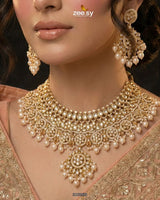 Royal Heritage Kundan Bridal Set - Zeesy Jewellery